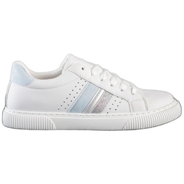 Marquiz Pantofi sport la modă alb