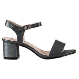 Goodin Sandale confortabile pe un bar argint Goodin Sandale confortabile pe un bar argint