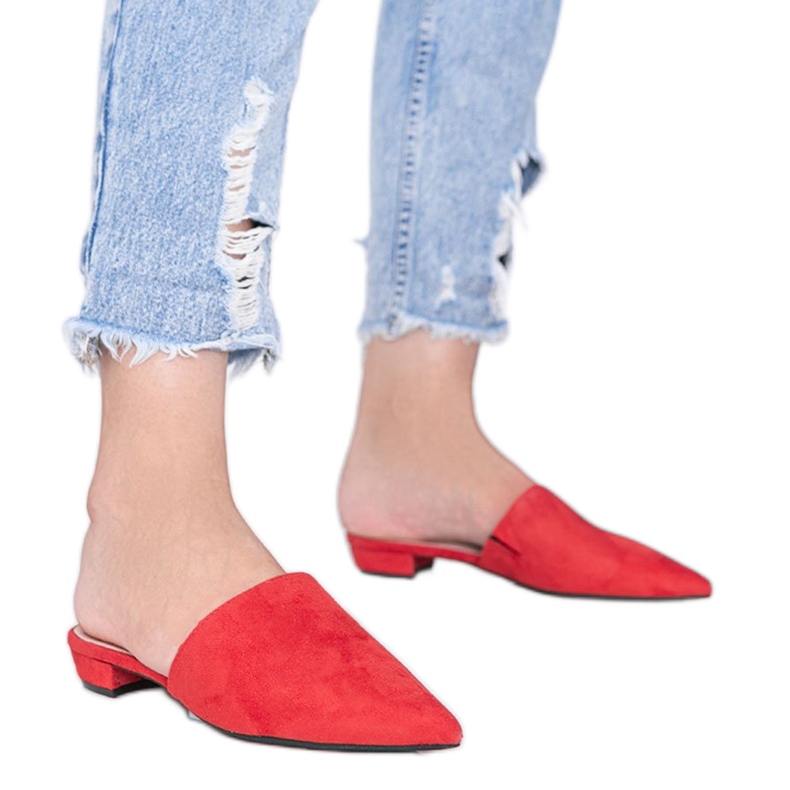 Santiago cu tocuri roșii roșu Santiago cu tocuri roșii roșu