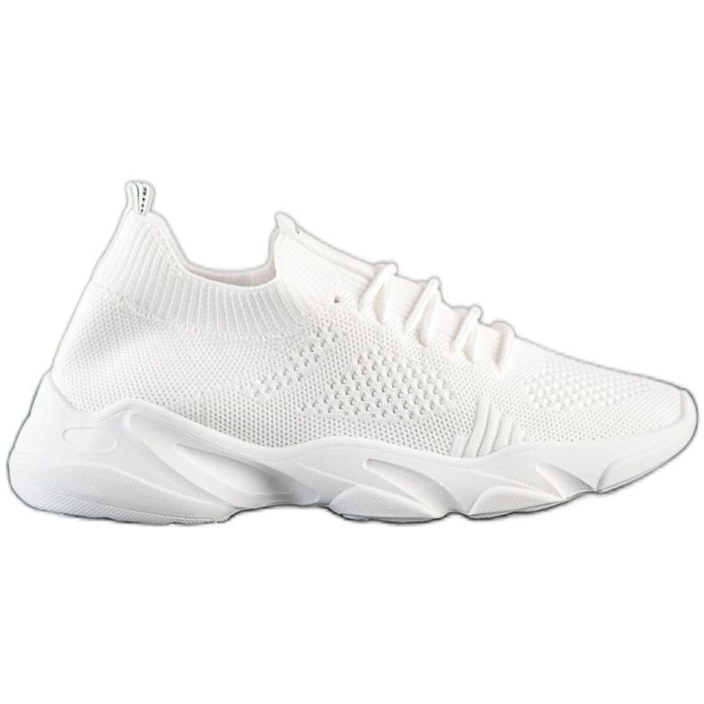 SHELOVET Pantofi sport de alunecare alb