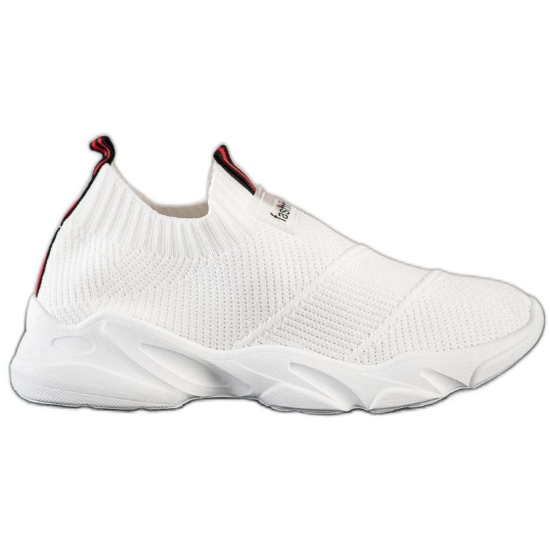 SHELOVET Adidași adezivi de modă alb SHELOVET Adidași adezivi de modă alb