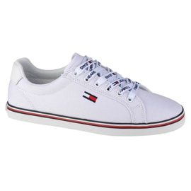 Adidași Tommy Hilfiger Jeans Mono W EN0EN00786-YBS alb