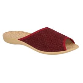 Pantofi de damă Befado pu 254D129 roșu Pantofi de damă Befado pu 254D129 roșu