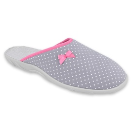 Pantofi de damă Befado pu 235D175 alb roz gri Pantofi de damă Befado pu 235D175 alb roz gri