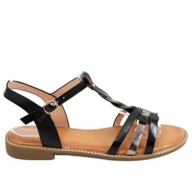 Sandale negre pentru femei C43 Negre negru Sandale negre pentru femei C43 Negre negru