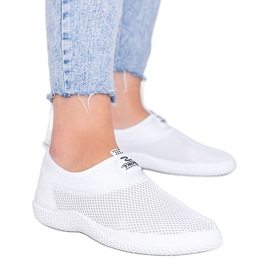 Adidași de sport albi Milly Adidași de sport albi Milly