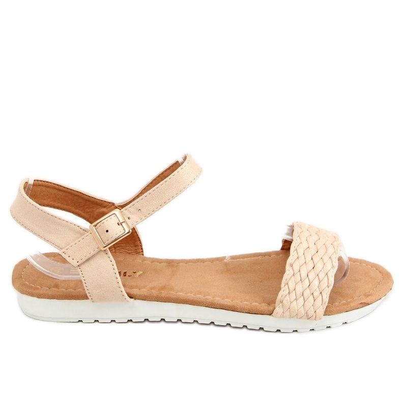 Sandale bej pentru femei X572 Beige
