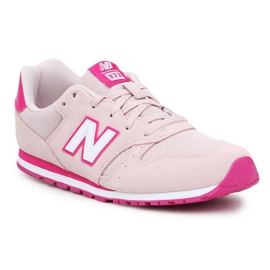 Pantofi New Balance Jr YC373SPW portocale roz Pantofi New Balance Jr YC373SPW portocale roz