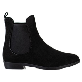 SHELOVET Piele de piele neagră negru SHELOVET Piele de piele neagră negru