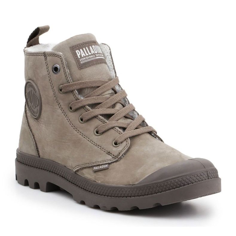 Pantofi Palladium Pampa Hi Zip Wp M 05982-065 maro