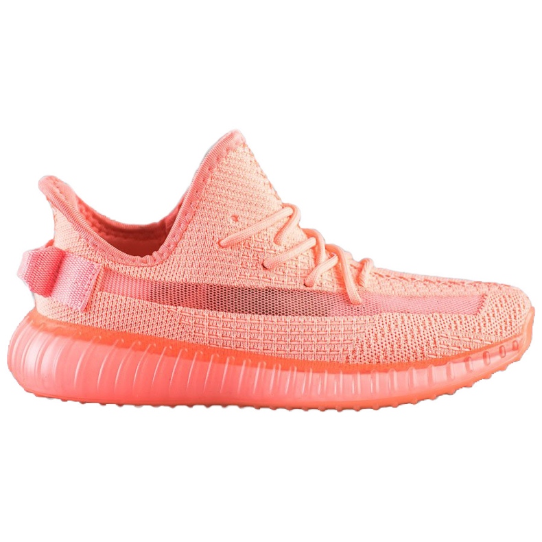 SHELOVET Adidași din material textil pe platformă portocale