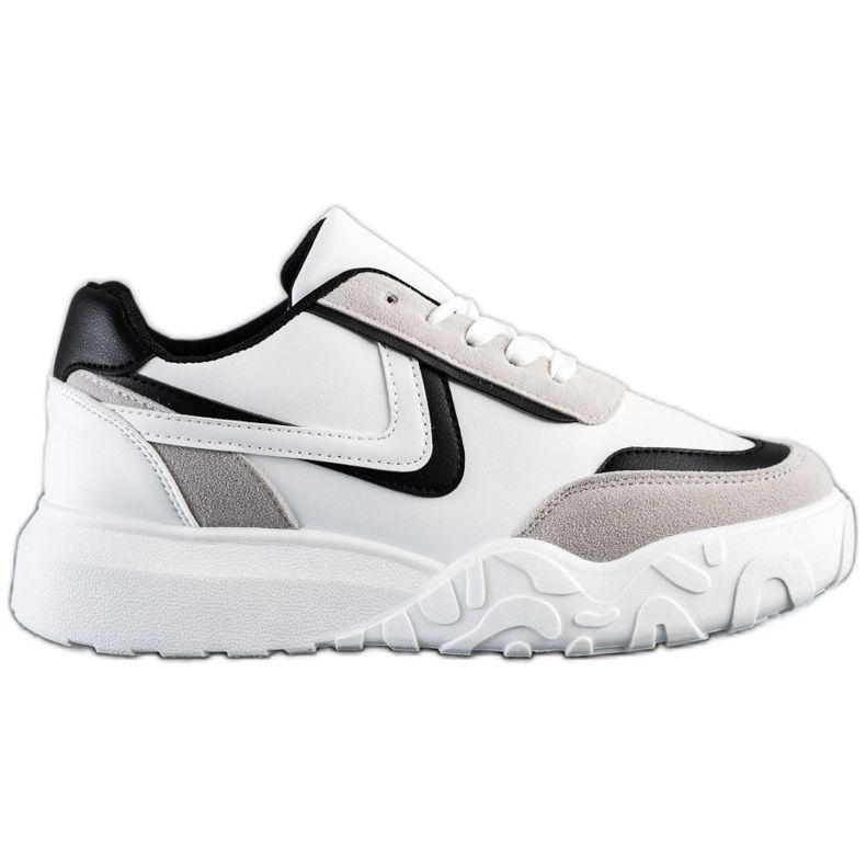 SHELOVET Adidași casual alb multicolor