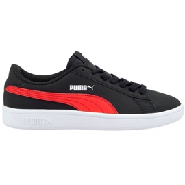 Pantofi Puma Smash v2 Buck Jr 365182 26 negru Pantofi Puma Smash v2 Buck Jr 365182 26 negru