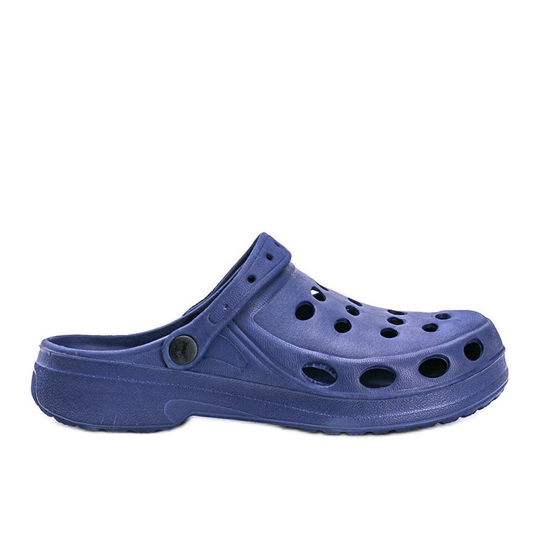 Papuci pentru bărbați de culoare bleumarin al lui David albastru marin