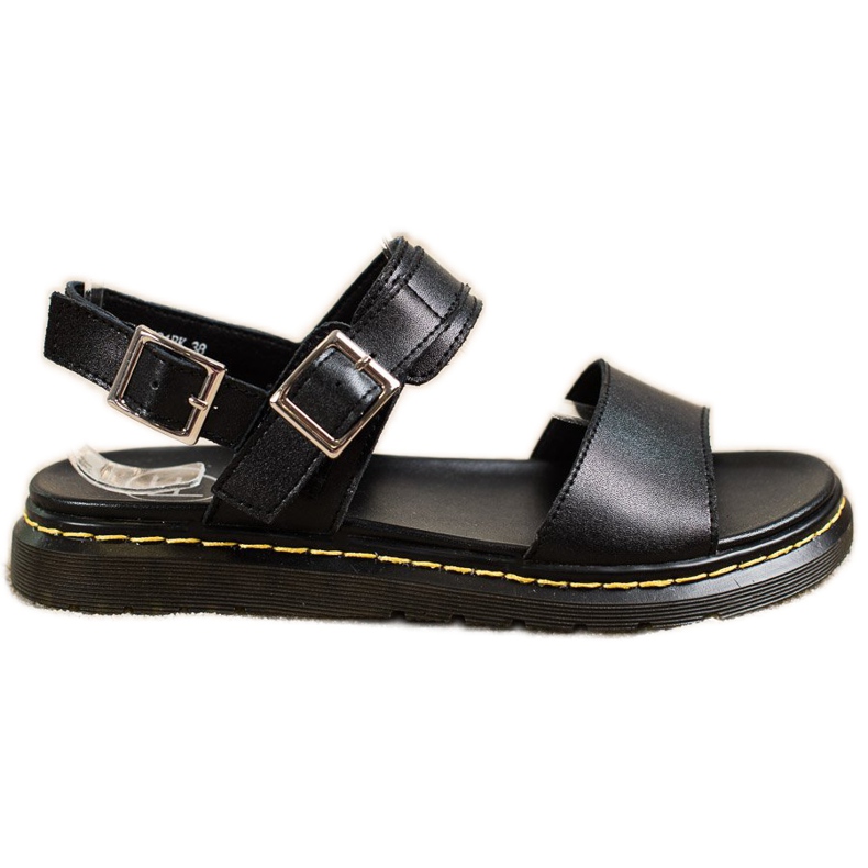 Filippo Sandale confortabile din piele negru