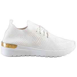 SHELOVET Adidași alunecați confortabili alb SHELOVET Adidași alunecați confortabili alb
