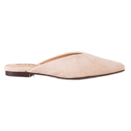 Seastar Papuci Spitz Suede bej