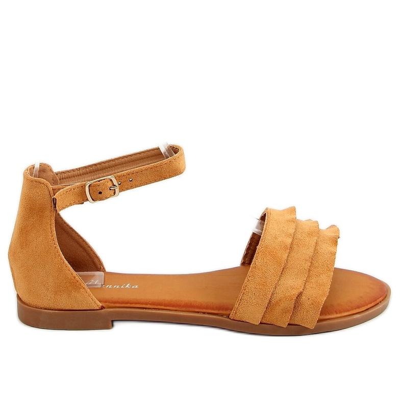Sandale cămilă S060195 Camel maro Sandale cămilă S060195 Camel maro