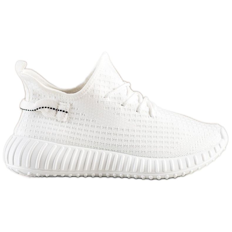 Marquiz Adidași din material textil alb