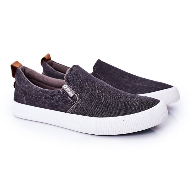 Adidași pentru bărbați Slip-On Big Star DD174162 Gri