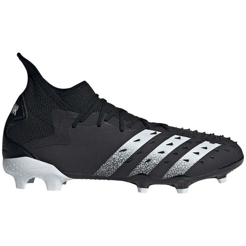 Ghete de fotbal Adidas Predator Freak.2 Fg M S42979 alb, alb, negru negru