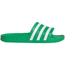Papuci Adidas Adilette Aqua verde FY8048 alb Papuci Adidas Adilette Aqua verde FY8048 alb