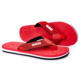 Flip-flops pentru bărbați Big Star HH174819 Roșu roşu