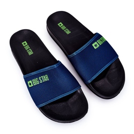 Bărbați Big Star DD174708 Papuci bleumarin albastru marin albastru
