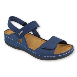 Inblu pantofi de damă sandale 158D101 albastru marin Inblu pantofi de damă sandale 158D101 albastru marin