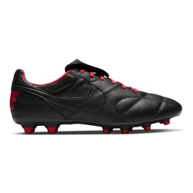 Ghete fotbal Nike Tiempo Premier Ii Fg M 917803-016 negru negru
