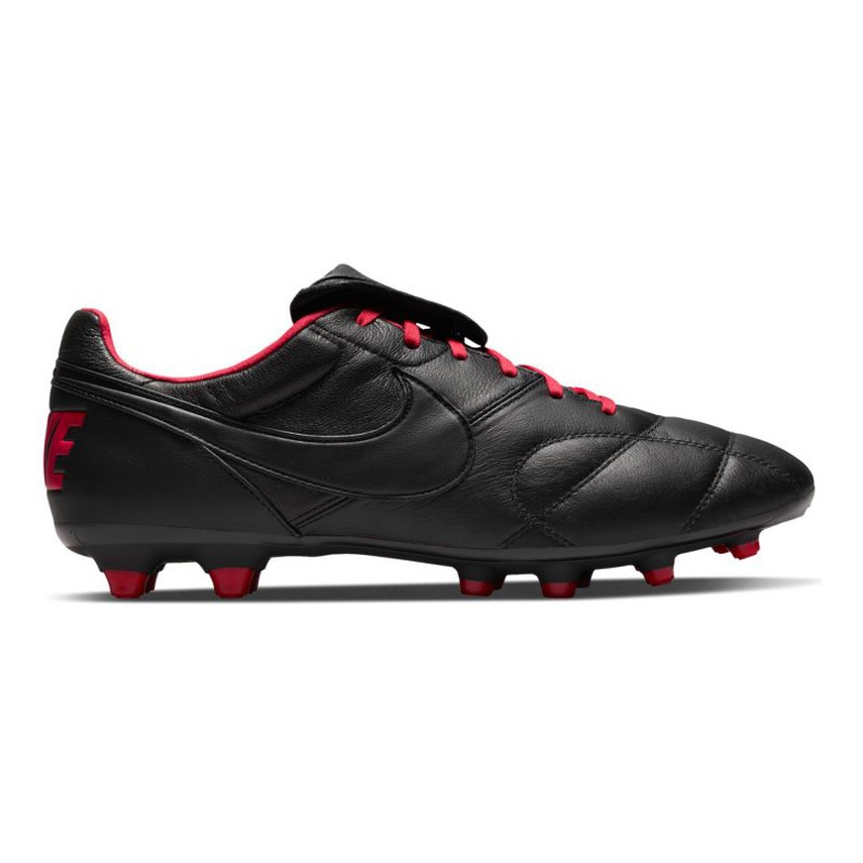Ghete fotbal Nike Tiempo Premier Ii Fg M 917803-016 negru negru