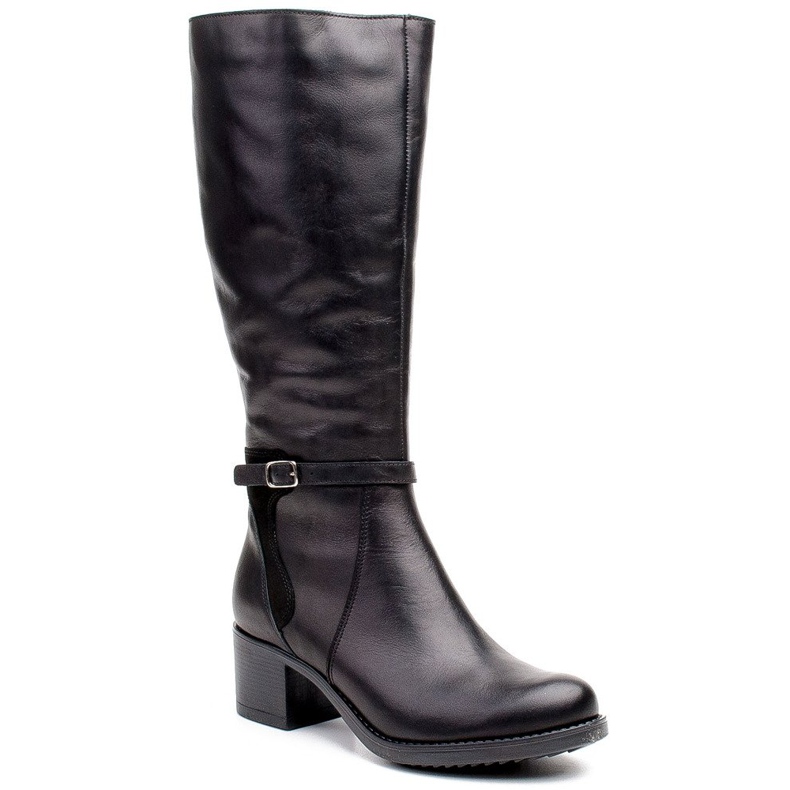 Marco Shoes Cizme de damă confortabile 0928K pentru zilele geroase negru