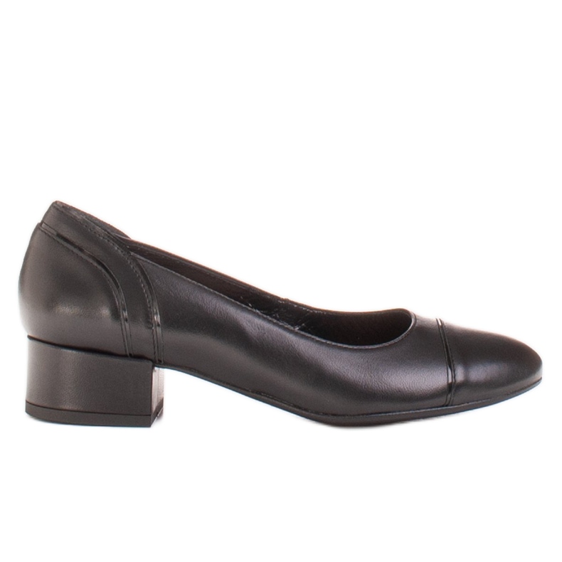 Radoskór Pompele clasice negre pentru femei pentru un picior mai lat negru Radoskór Pompele clasice negre pentru femei pentru un picior mai lat negru