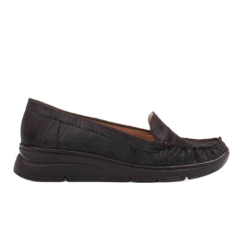 Radoskór Încălțăminte de dama neagră confortabilă pentru un picior mai lat negru Radoskór Încălțăminte de dama neagră confortabilă pentru un picior mai lat negru