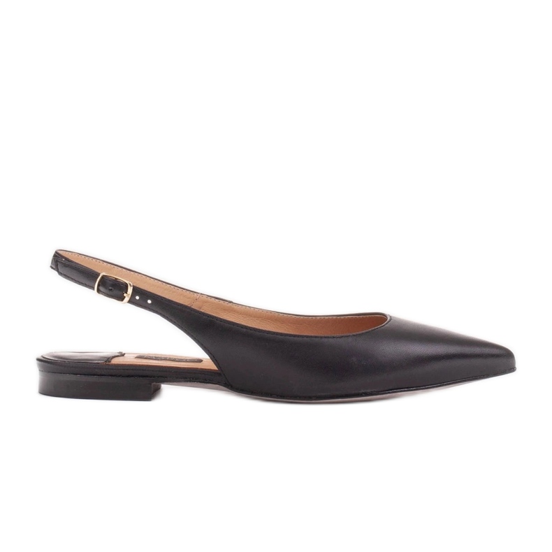 Marco Shoes Sandale din piele naturală de culoare neagră negru