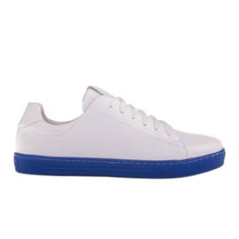 Marco Shoes Adidași sport din piele albă Marco Shoes Adidași sport din piele albă