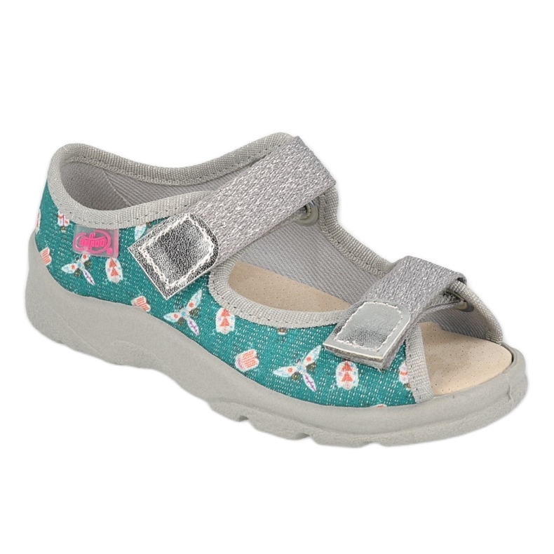 Încălțăminte pentru copii Befado 869Y166 gri verde