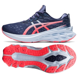 Pantofi de alergare Asics Novablast 2 W 1012B049 400 albastru