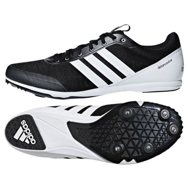 Adidas Distancestar M AQ0213 vârfuri de alergare alb negru
