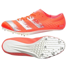 Pantofi pentru alergare Adidas Adizero Finesse Spikes EE4598 roz Pantofi pentru alergare Adidas Adizero Finesse Spikes EE4598 roz