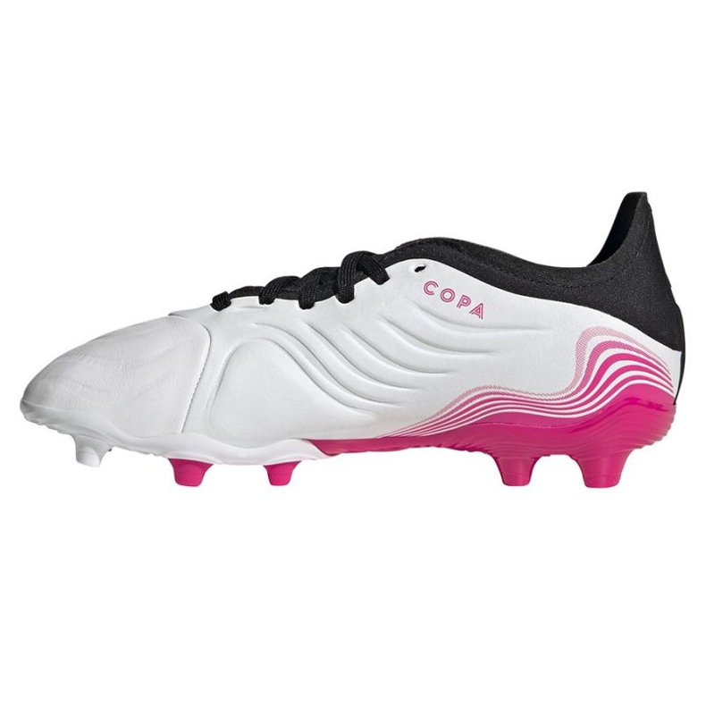 Ghete de fotbal Adidas Copa Sense.1 Fg Jr FX1979 alb alb