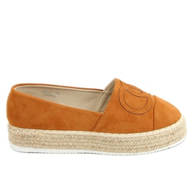 Espadrile camel T379P Camel maro