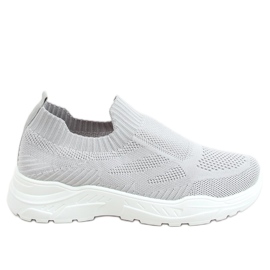 Gri LA172P Pantofi sport șosete gri Gri LA172P Pantofi sport șosete gri