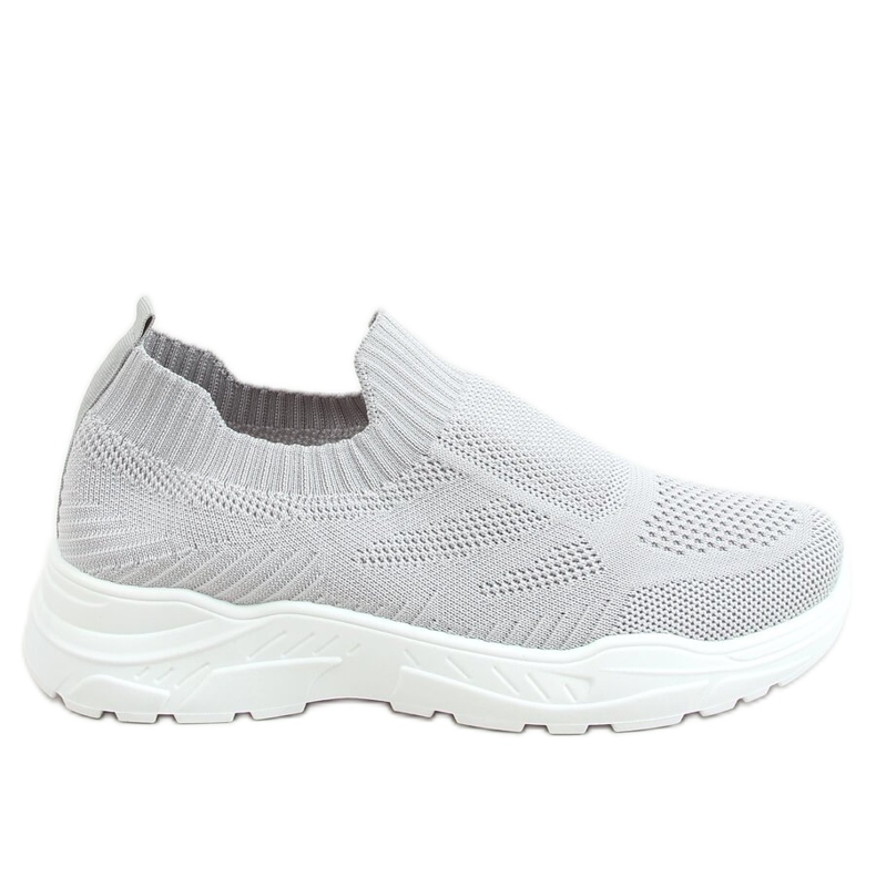 Gri LA172P Pantofi sport șosete gri Gri LA172P Pantofi sport șosete gri