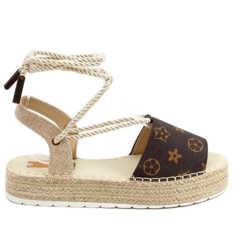 Espadrile, sandale maro JH158 Camel Espadrile, sandale maro JH158 Camel