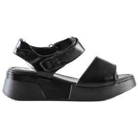 Weide Sandale cu velcro negru Weide Sandale cu velcro negru