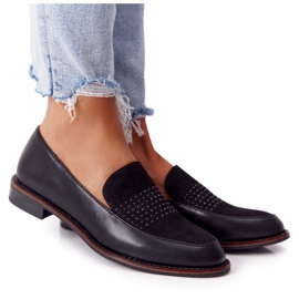 Mocasini dama Sergio Leone PB255 Negru Mocasini dama Sergio Leone PB255 Negru