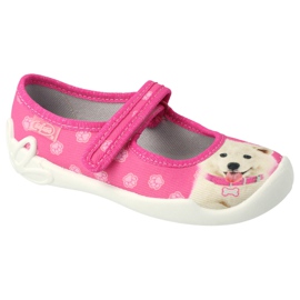 Befado Children’s Pappers 114x456 Pink cu aplicație roz