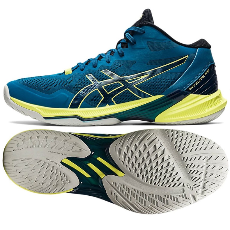 Pantofi de volei Asics Sky Elite Ff Mt 2 M 1051A065 401 albastru albastru