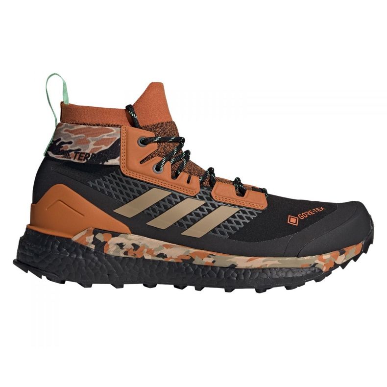 Pantofi Adidas Terrex Free Hiker Gtx M FV6791 maro negru